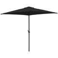 Seasonal Trends Umbrella Black 6.5Ft UMQ65BKOBD-06